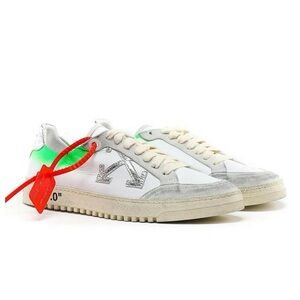 Off-White 2.0 Green Spray FW19 SIZE 7 WOMENS Decent condition — def worn in